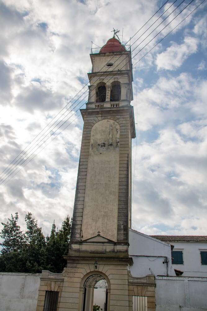 Clock tower of the Holy Monastery of Platytera Clock tower of the Holy Monastery of Platytera