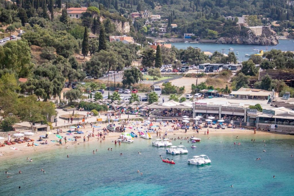 Agios Spiridon Beach - Palaiokastritsa Agios Spiridon Beach - Palaiokastritsa