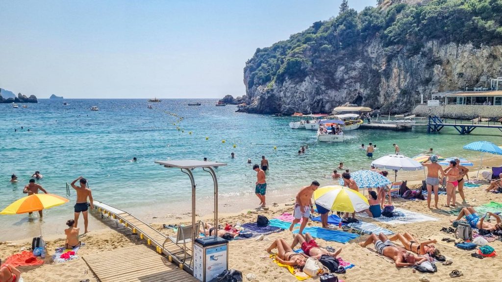 Agios Spiridon Beach - Palaiokastritsa Agios Spiridon Beach - Palaiokastritsa