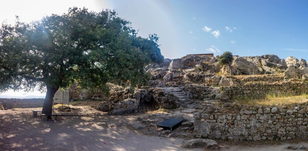 Angelokastro Castle