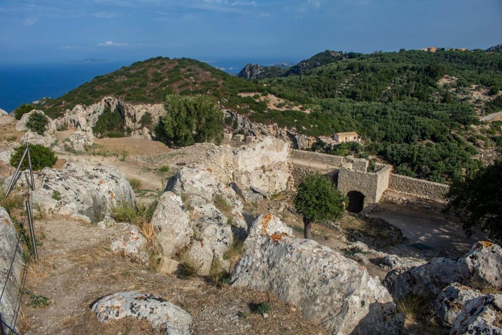 Angelokastro Castle