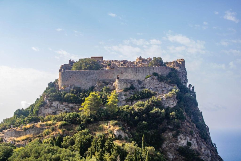 Angelokastro Castle