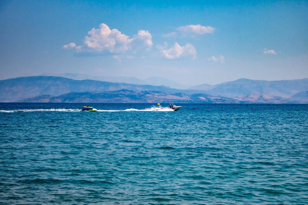 Water sports at Dafnila Beach