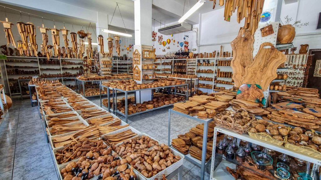 Olive wood products