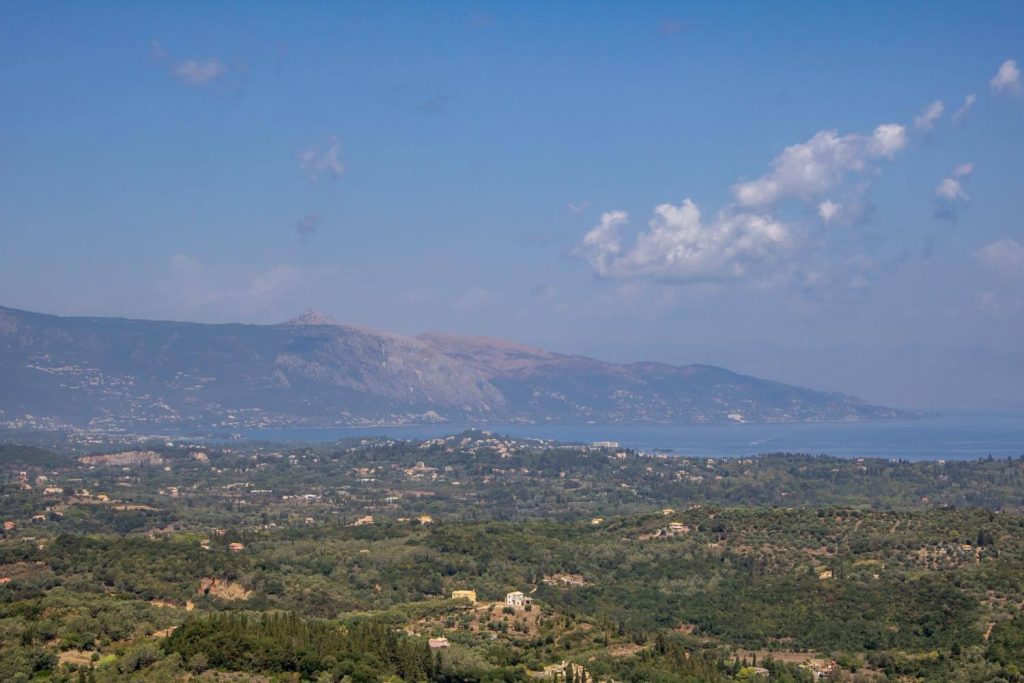 View to the north