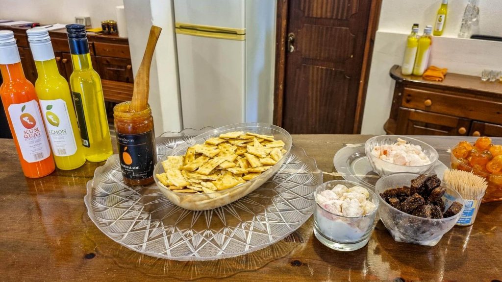 Tasting of kumquat products