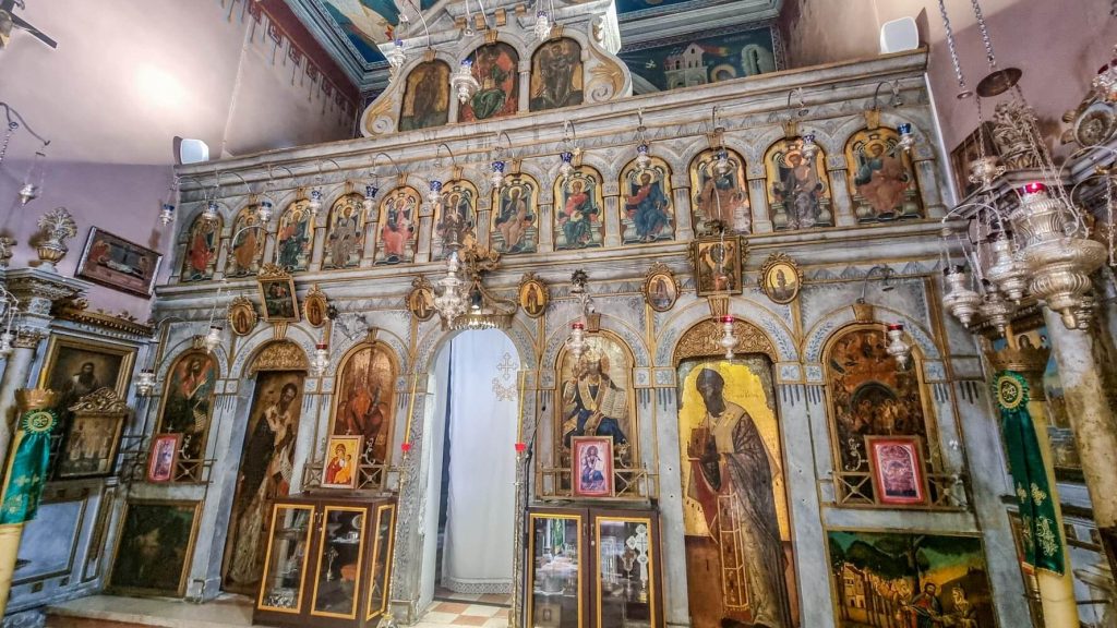 Iconostasis inside the church Iconostasis inside the church