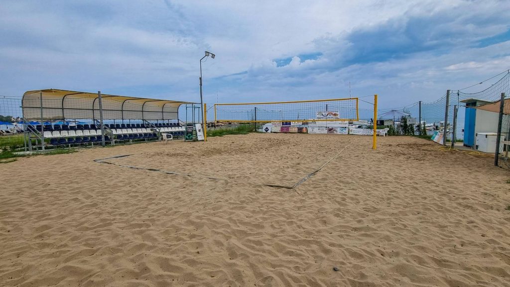 Beachvolley at Roda Beach Beachvolley at Roda Beach