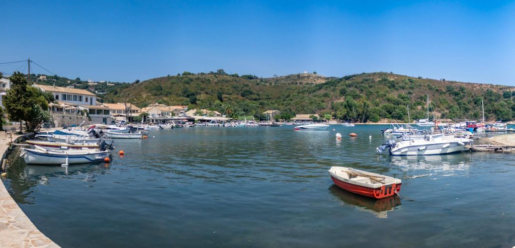 agios stefanos sinion harbor corfu 4 1024x493