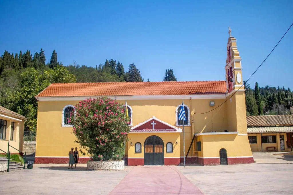 church of agios nikolaos peroulades corfu 1024x683