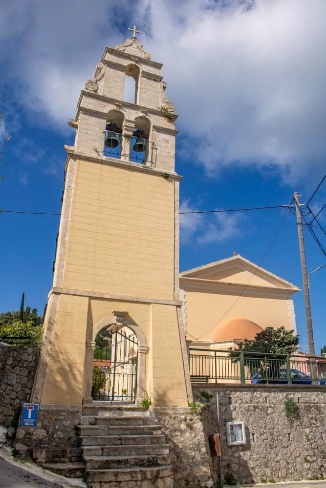 church of agios theodoros pagoi corfu 1