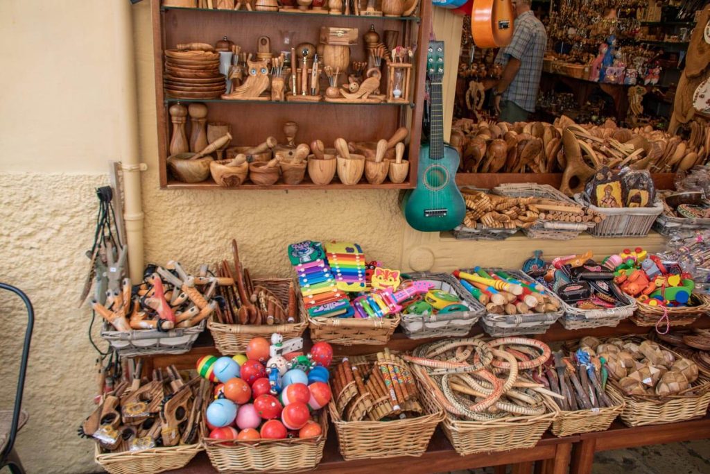 Corfu Old Town Bazaar Corfu Old Town Bazaar